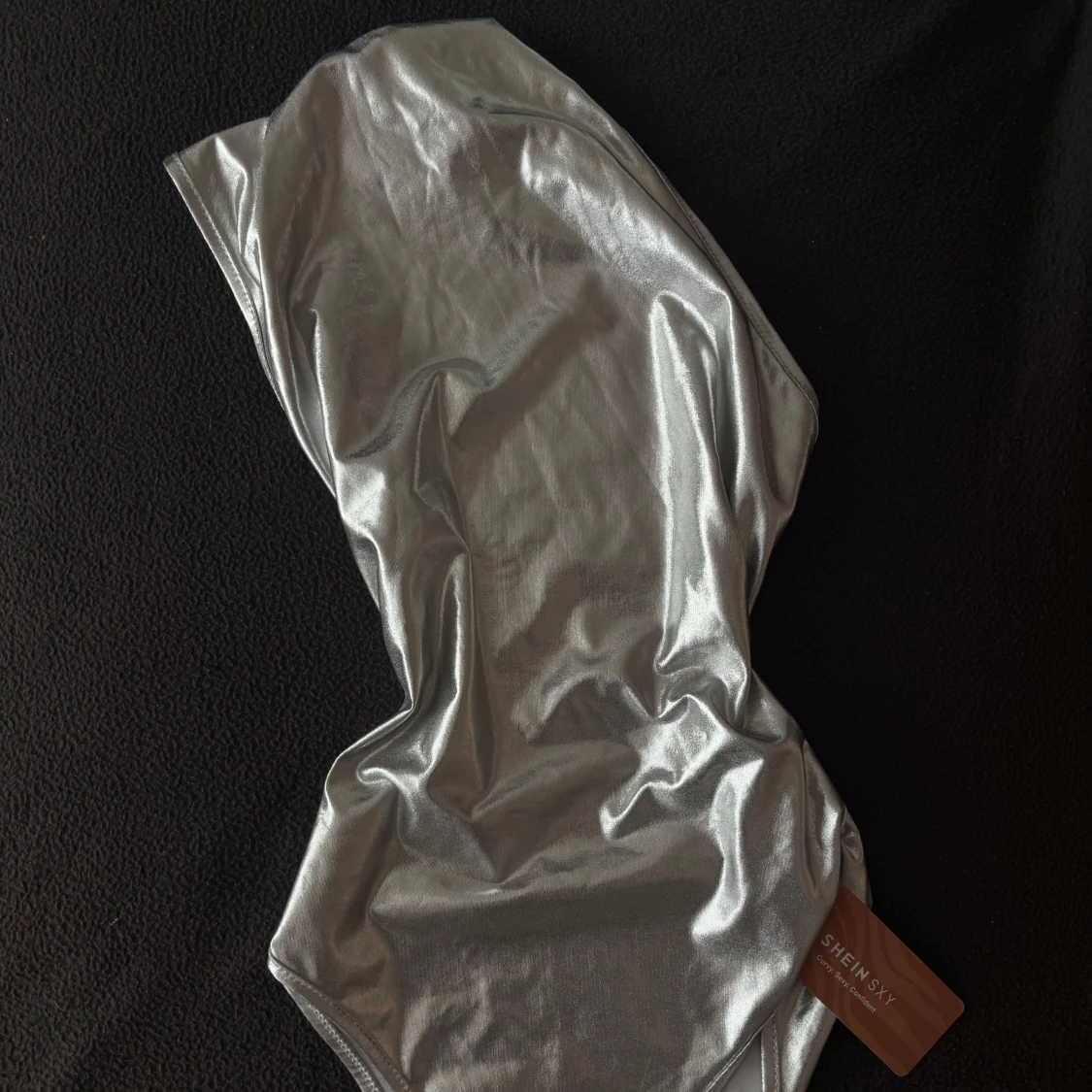 Silver bodysuit