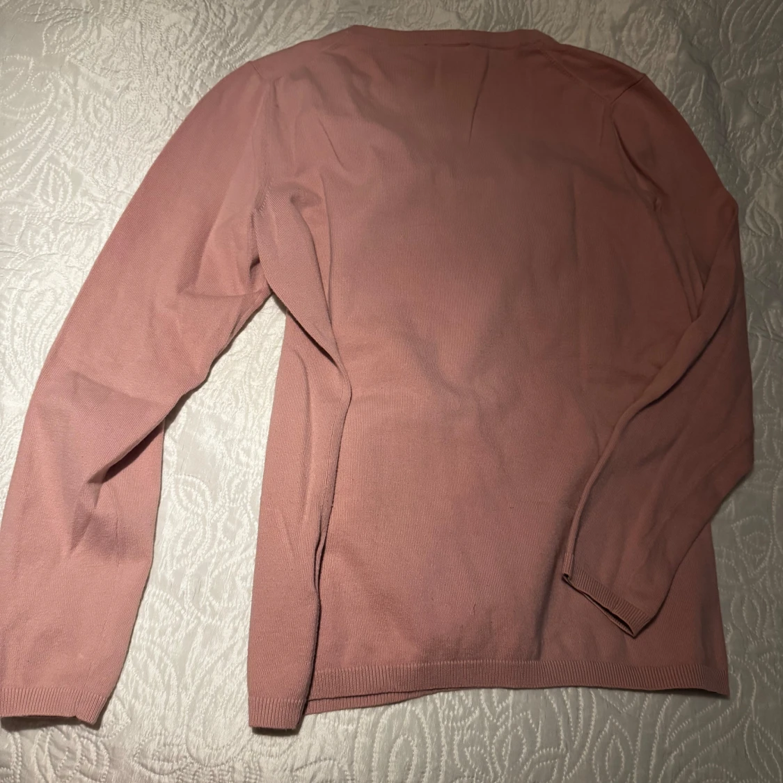 Rosa stickad tröja Tommy Hilfiger L - 1