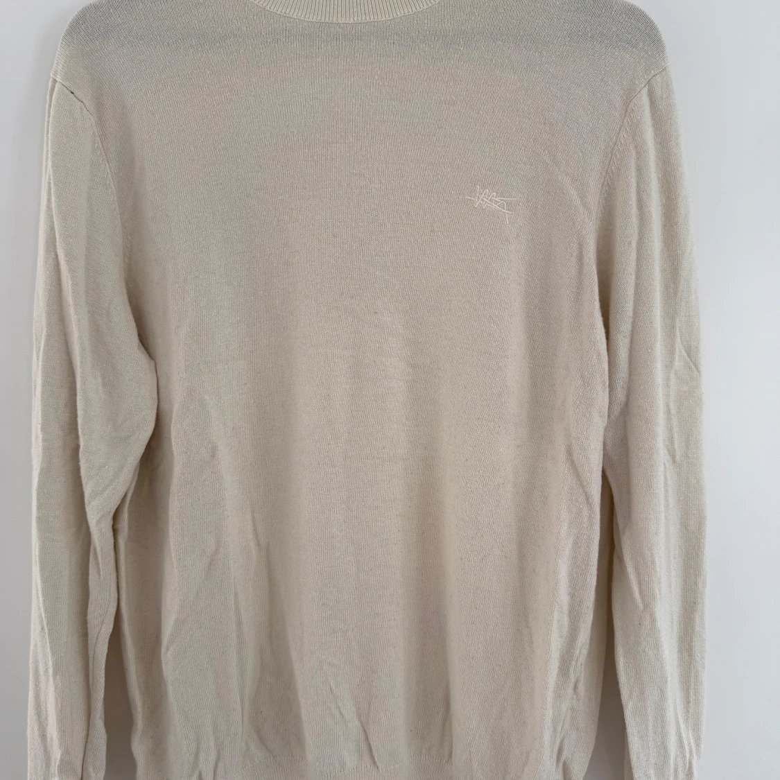 Beige stickad tröja från Zara