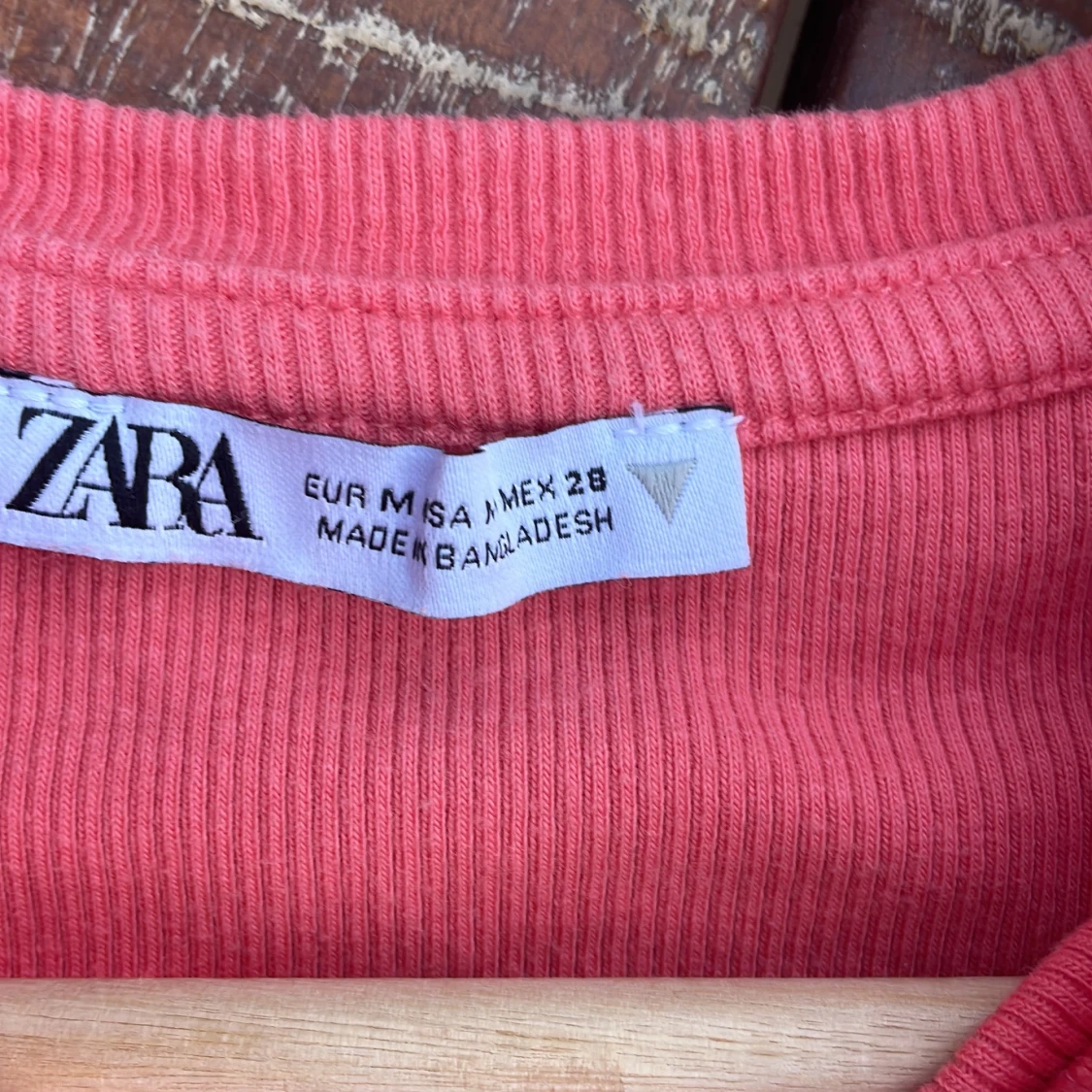 Rosa volangtopp från Zara - 4