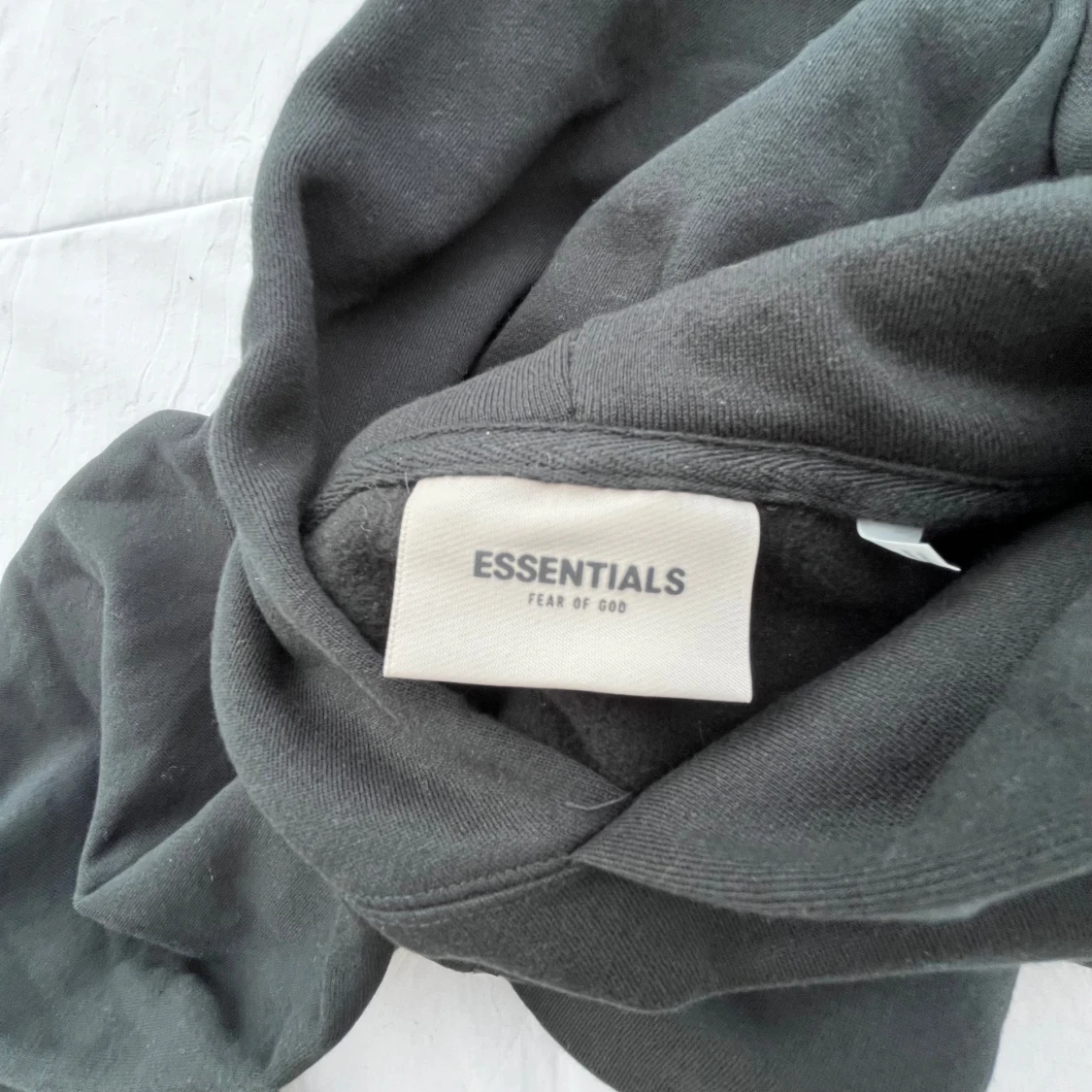 Mörkgrå Essentials hoodie Fear of God - 2