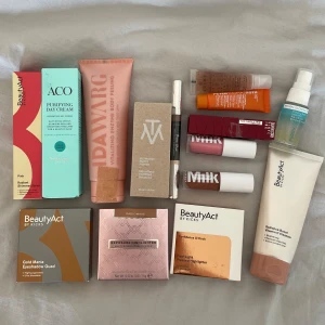 Smink & hudvårds paket  - Smink & hudvård från olika märken som aldrig har använts. Bara dom två första produkterna är värd över 300kr tsm. 
