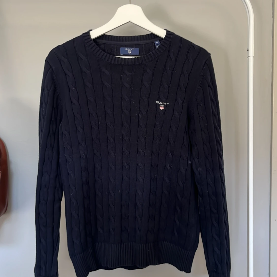 GANT kabelstickad tröja 