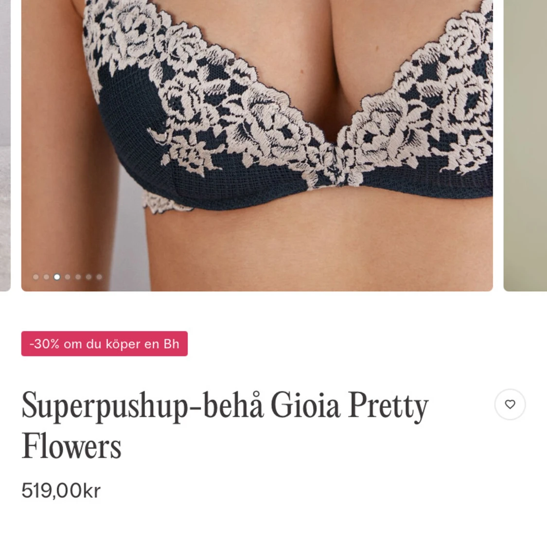 Intimissimi pretty flowers super push up 75 b  - 4
