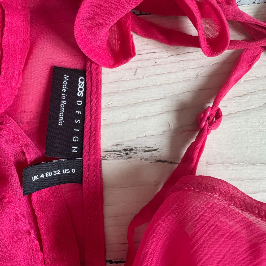 Rosa volangig linnetopp från ASOS  - 3