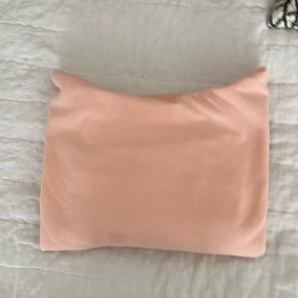 Aprikos färgad  hoodie från Cubus - 2