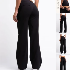 Drew 01Low Raka Kostymbyxor  - Svarta kostymbyxor från Madlady i strl 32 xtrashort! Knappt använda och passar någon runt 155. Orginal pris är 649 kr