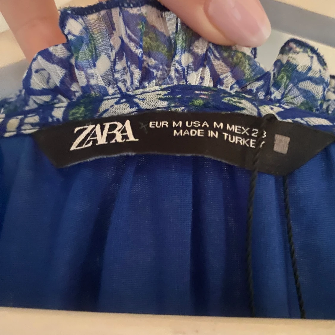 Blå klänning från Zara - 3