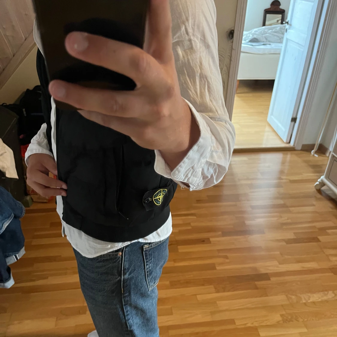 Dunväst stone island