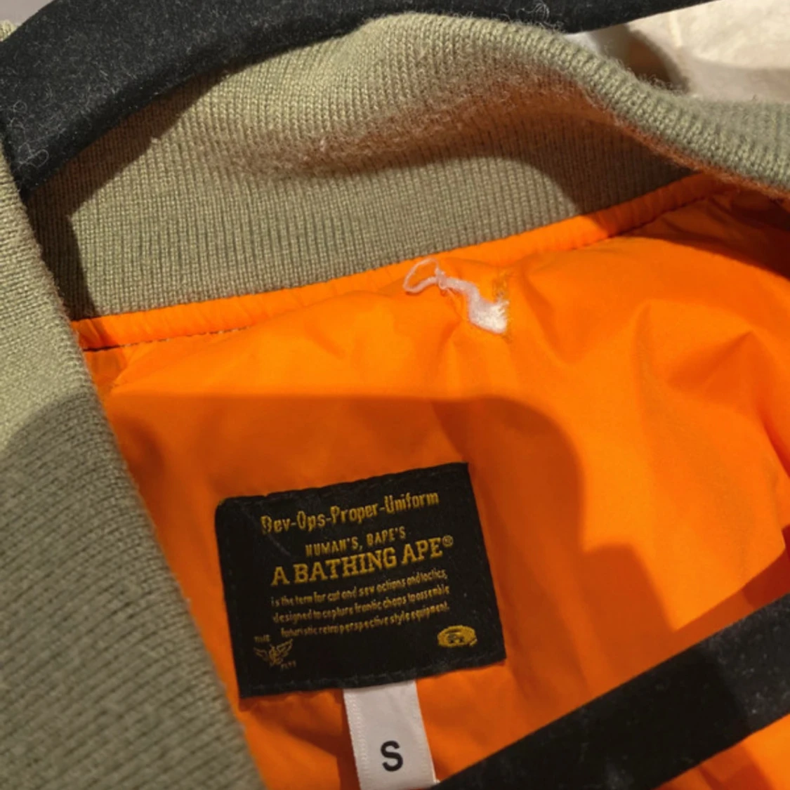 BAPE bomberjacka med tigerpatch - 4