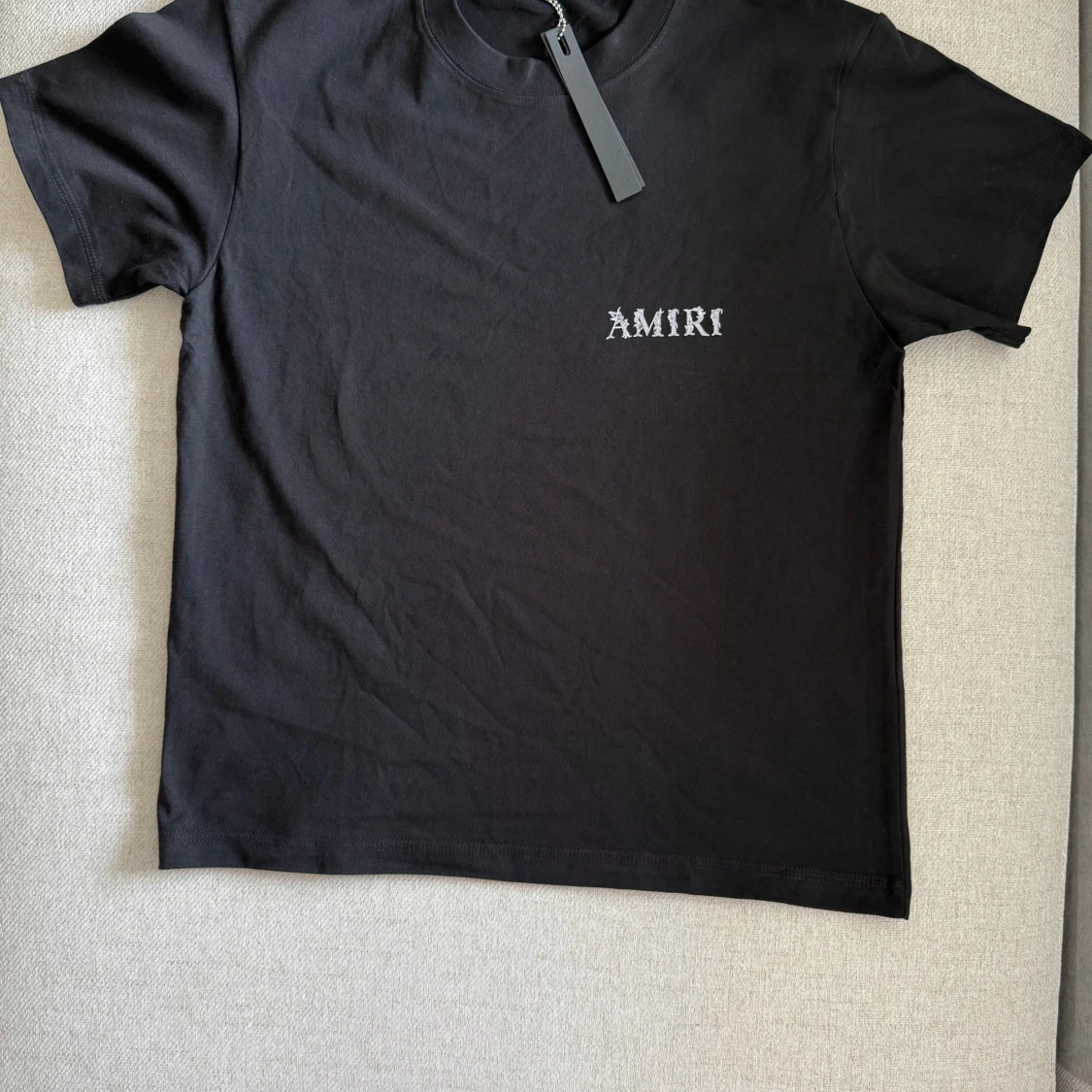 Svart AMIRI t-shirt med tryck