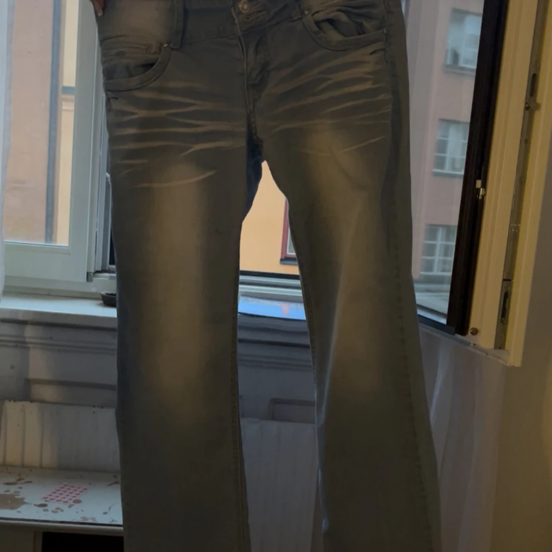 Ljusblå Goose Jeans bootcut
