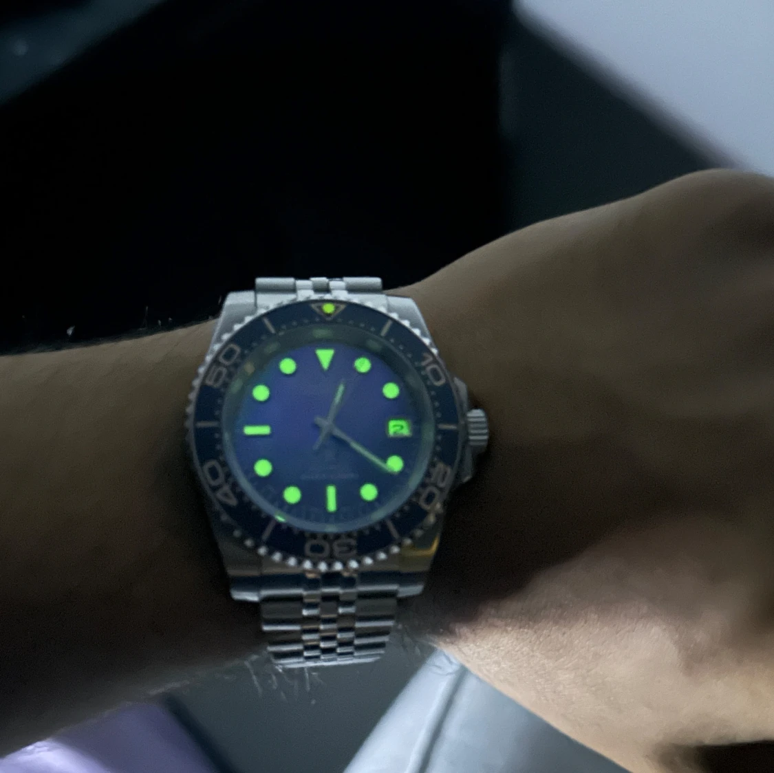 Seiko Prospex blå divers klocka - 3