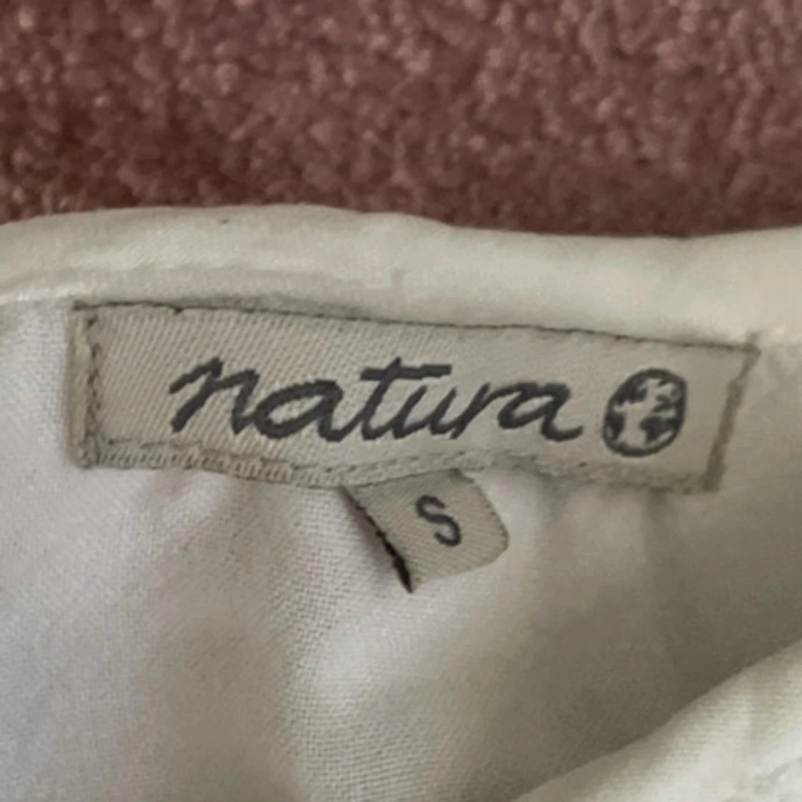 Vit linnetopp från Natura, storlek S - 2