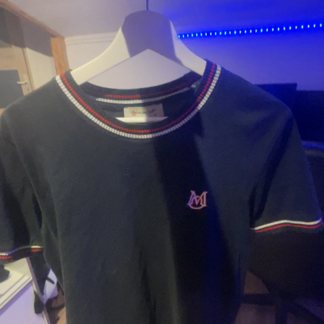 Svart Moncler t-shirt  - 4