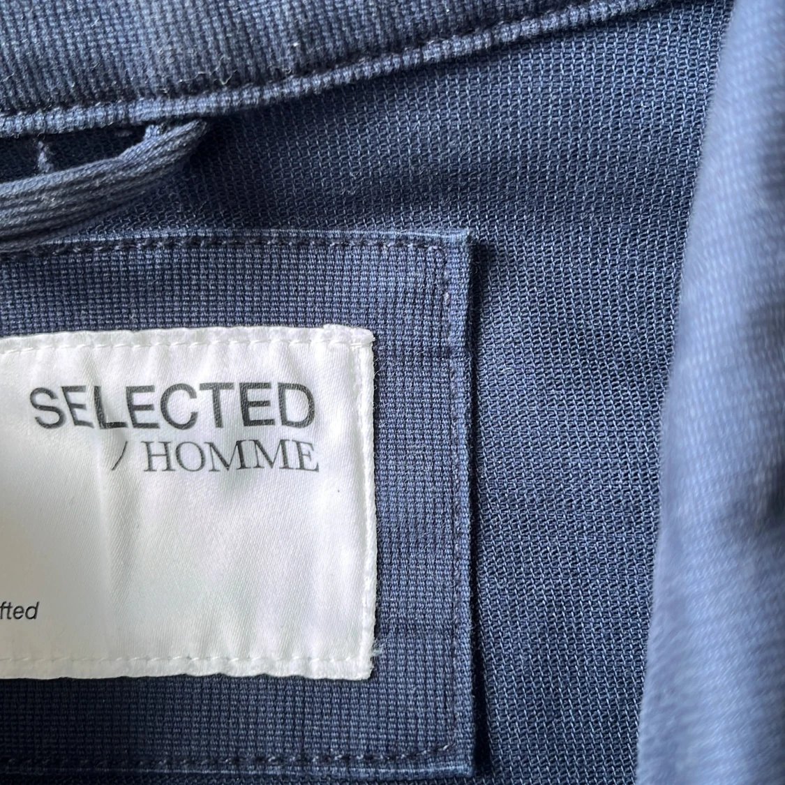 Marinblå overshirt från Selected Homme - 2