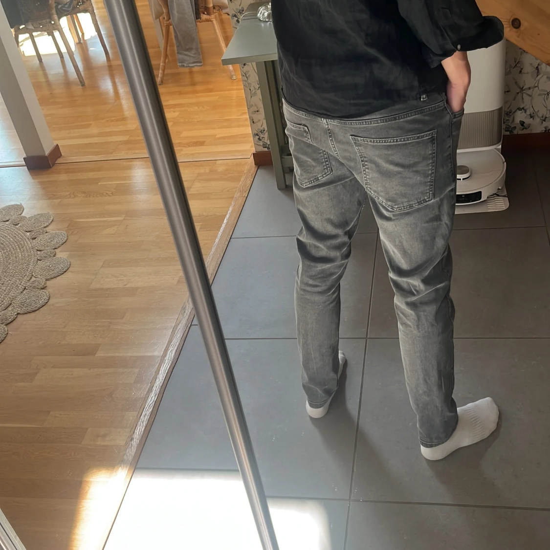 Grå skinny jeans från Pier One - 2