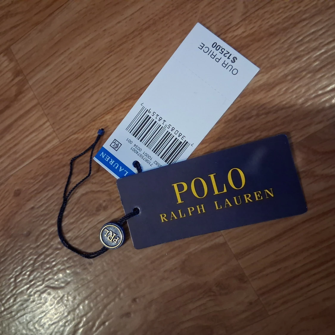 Vit kabelstickad tröja från Polo Ralph Lauren - 4