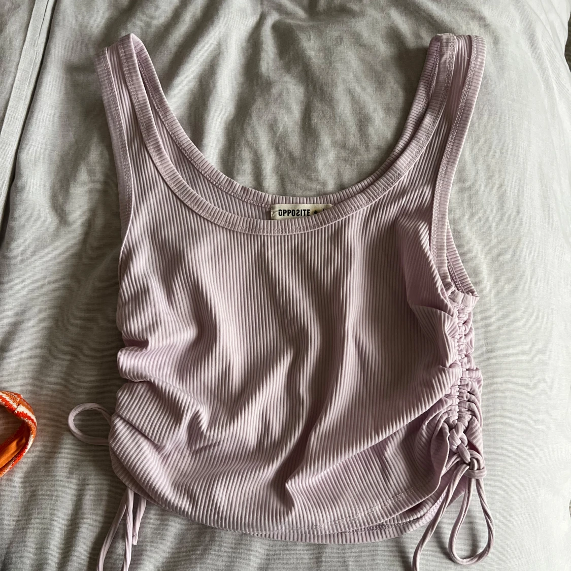 Ljuslila ribbad linnetopp Opposite - 3