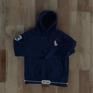 Ralph Lauren Big Pony - Säljer en sjukt fet hoodie från Ralph Lauren. Tröjan har en big Pony och är unik samt svår o få tag på. Den är i strl XL men skulle säga den passar L bättre. Hoodien är u bra skick och hör gärna av er vid frågor elller funderingar!!