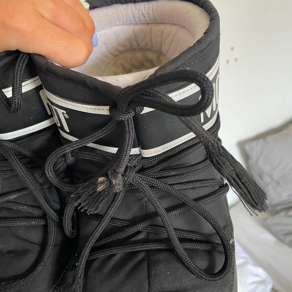 Svarta Moon Boots - 3