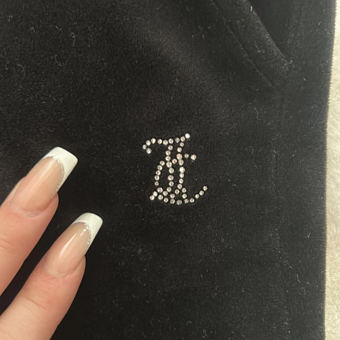 Svarta Juicy Couture mjukisbyxor S - 3