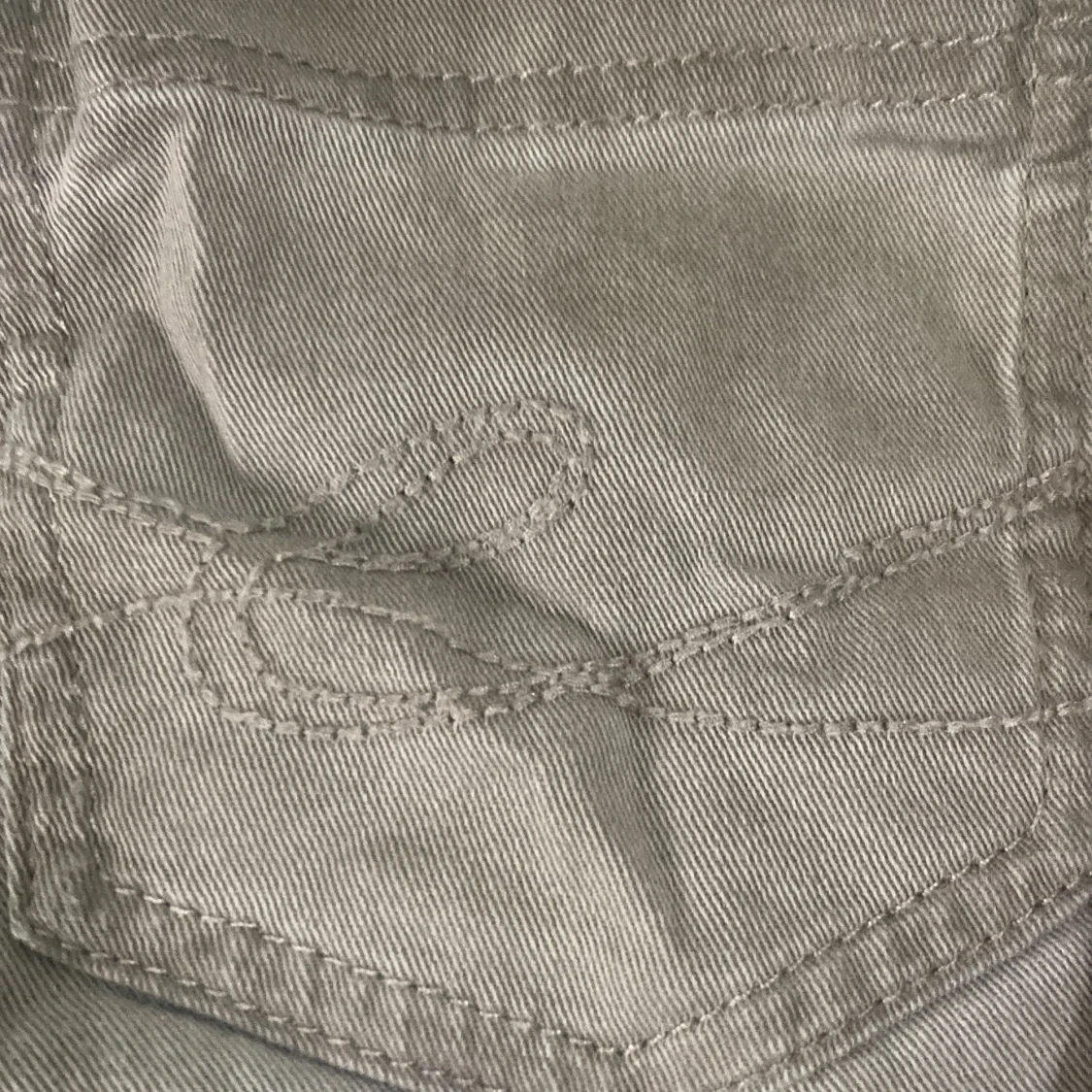 Mörk beige låg midja slim jeans från Esprit - 2