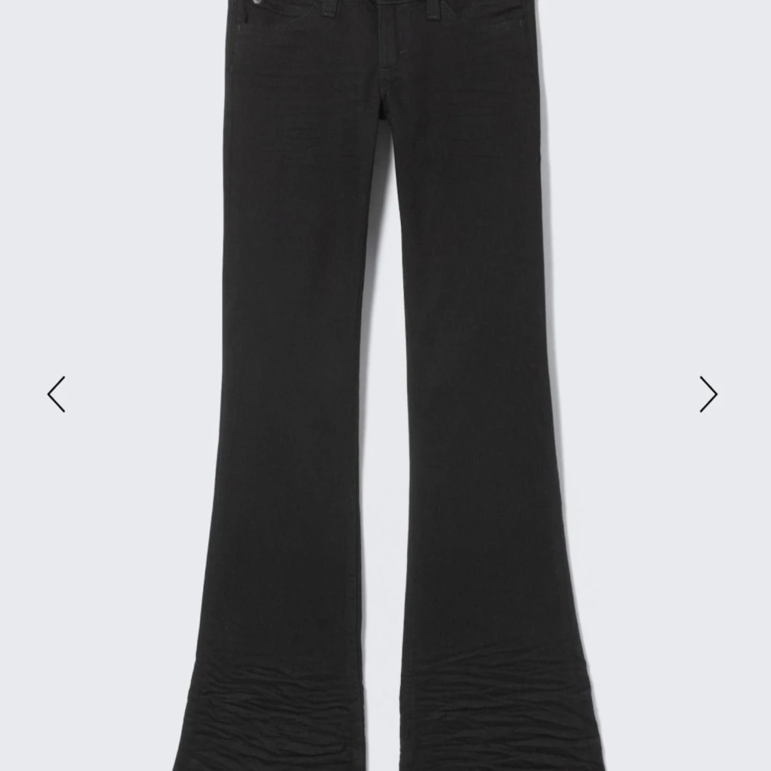 Svarta bootcut jeans Cheeky Monkey - 3