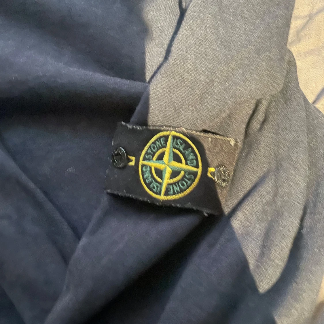 Mörkblå sweatshirt från Stone Island - 1