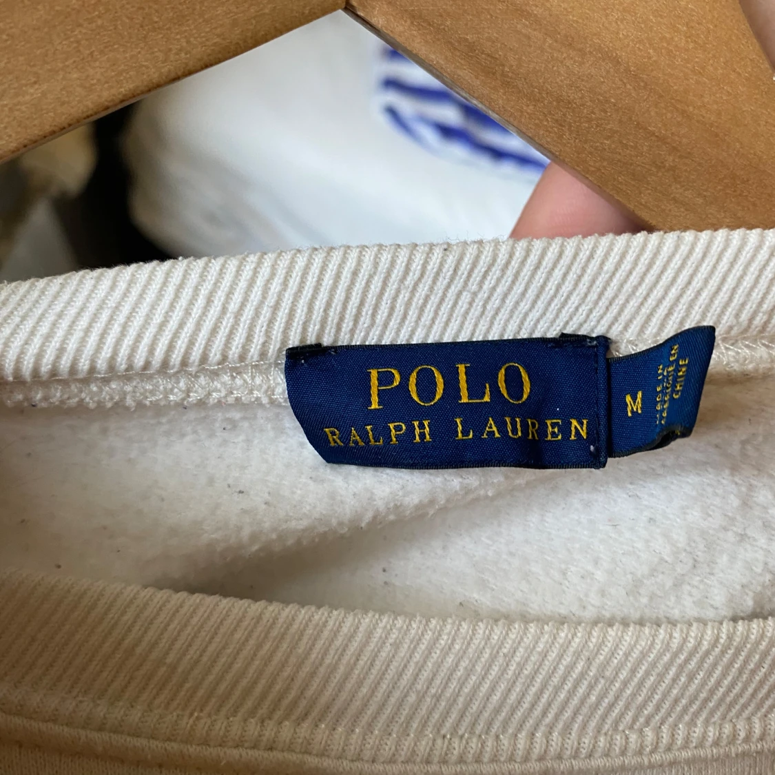 Vit sweatshirt från Ralph Lauren - 2