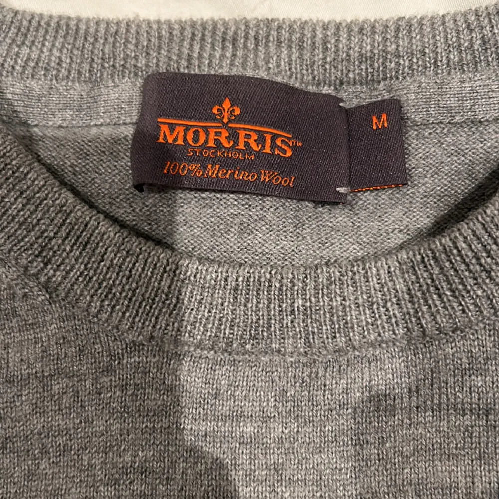 Helt ny Morris tröja i 100% merinoull  Skick 10/10 . Stickat.