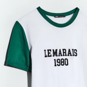 tshirt zara - jättesöt « Le marais » tshirt från zara! Jätte fint skick 💗 skriv för fler bilder