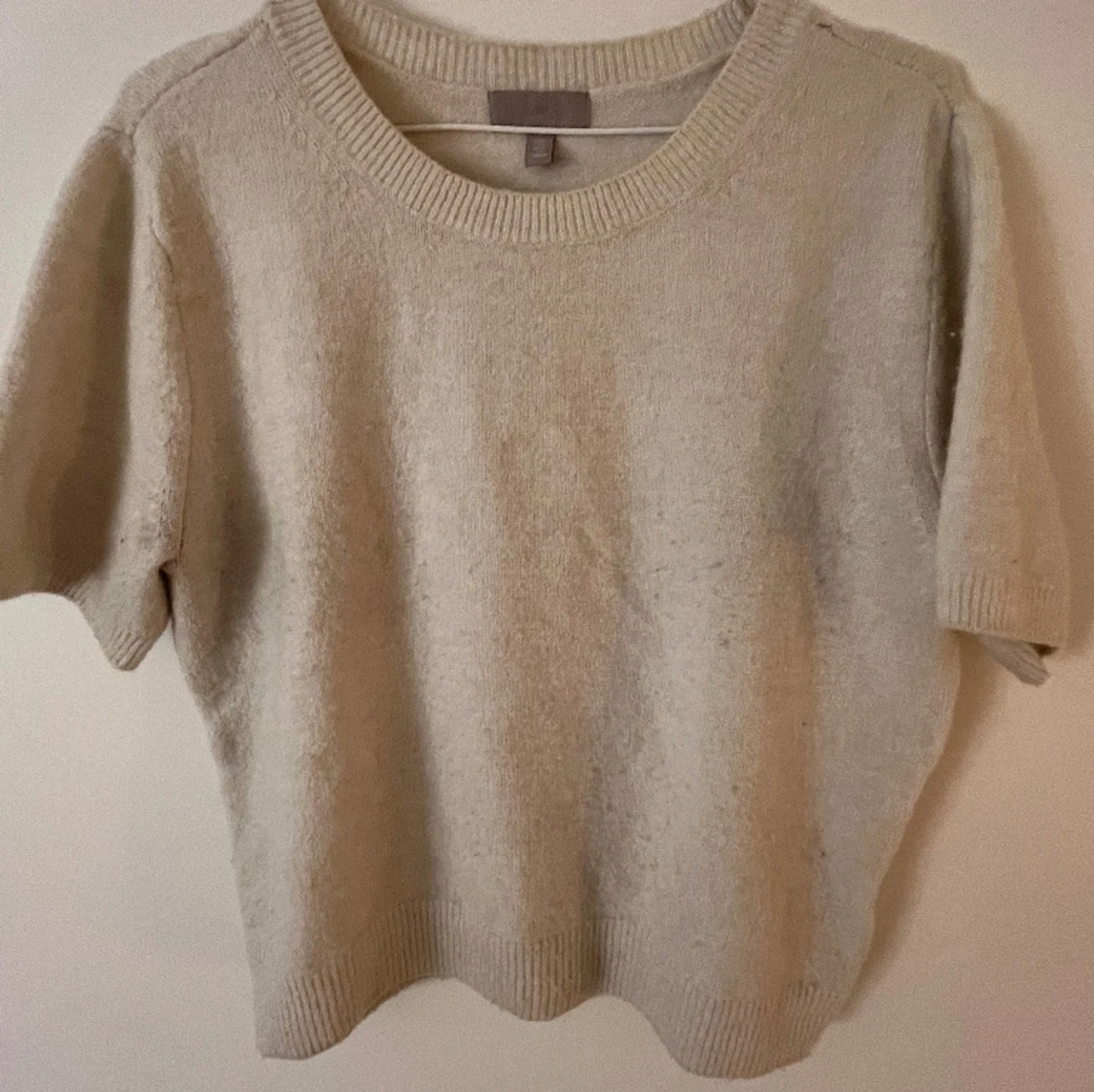 Stickad t-shirt  - 90