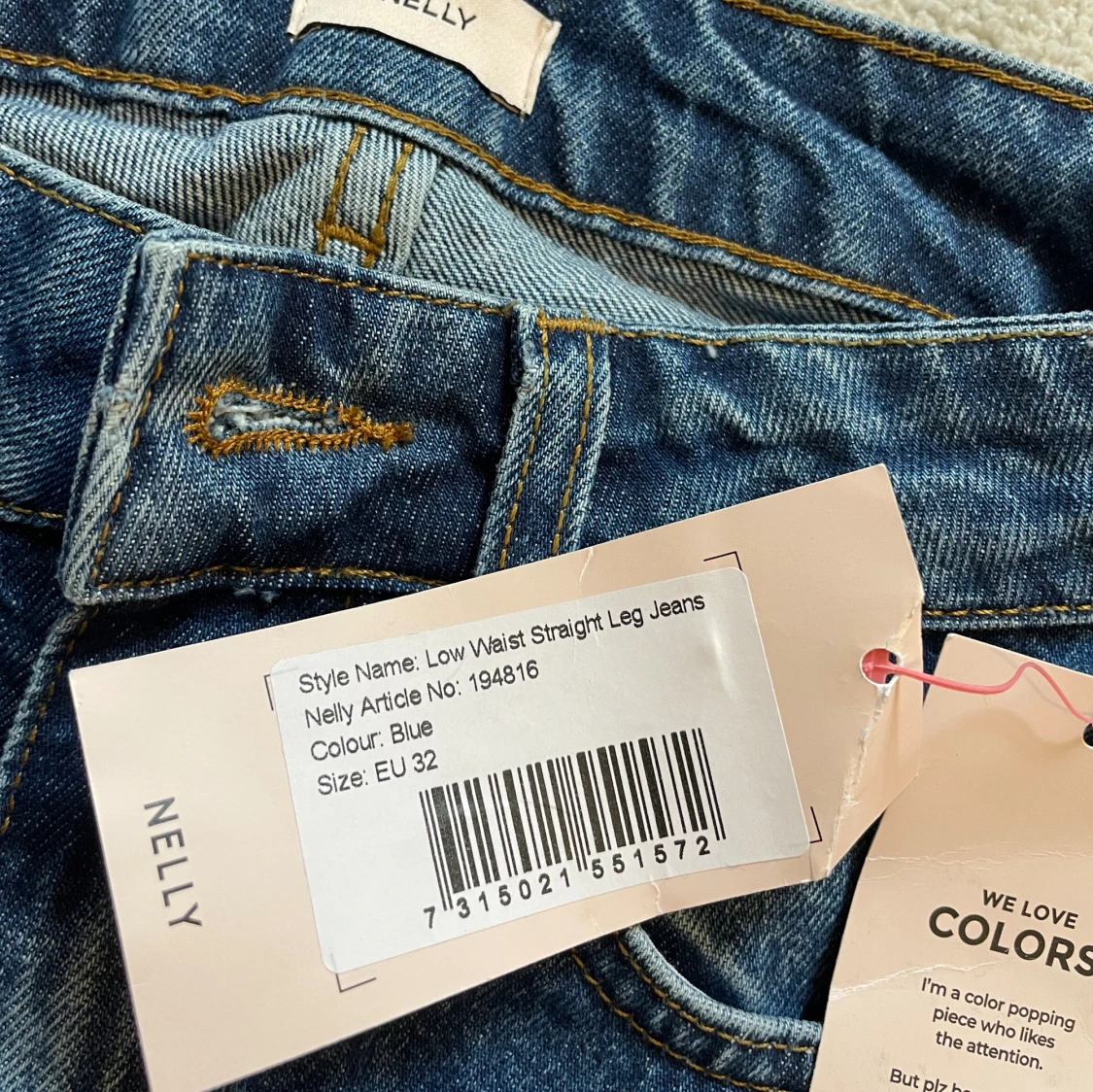 Lågmidjade jeans  - 91