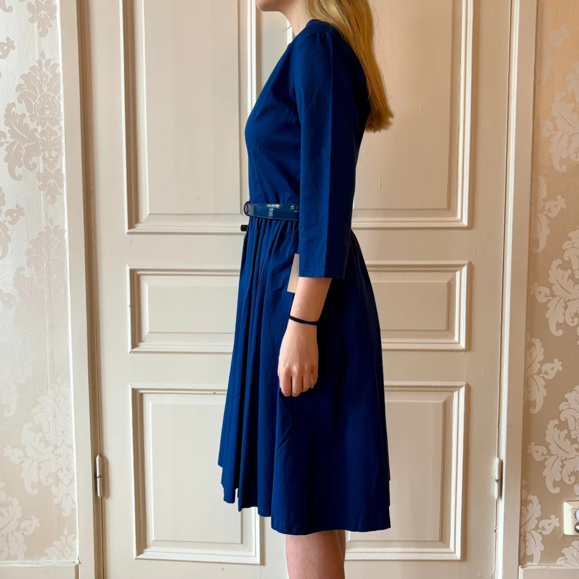 Mörk blå klänning, Lindy Bop - 90