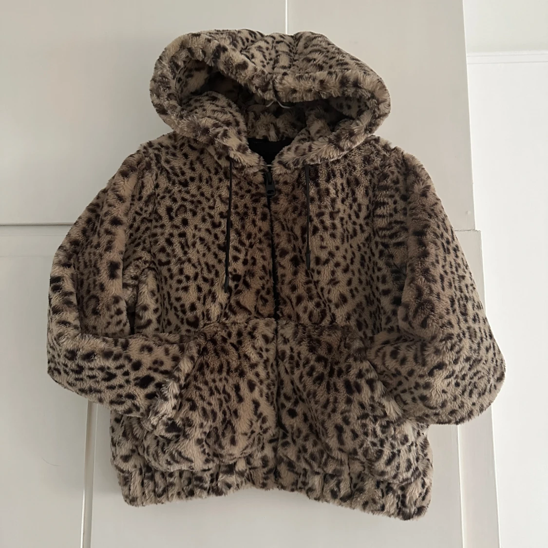 Leopard jacka faux fur - 91