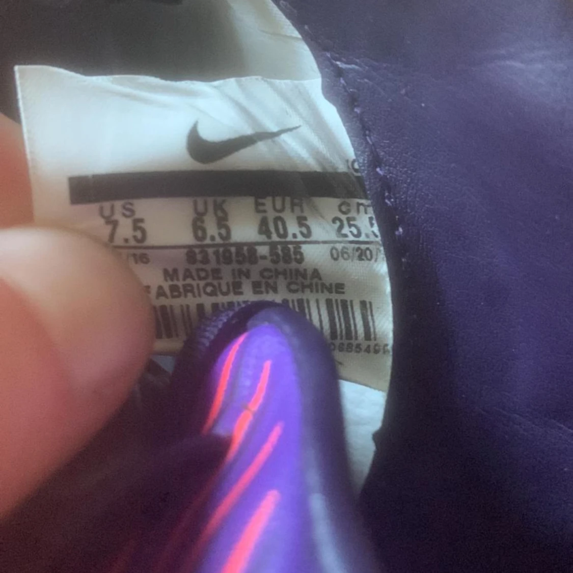 Nike fotbollsskor - 91