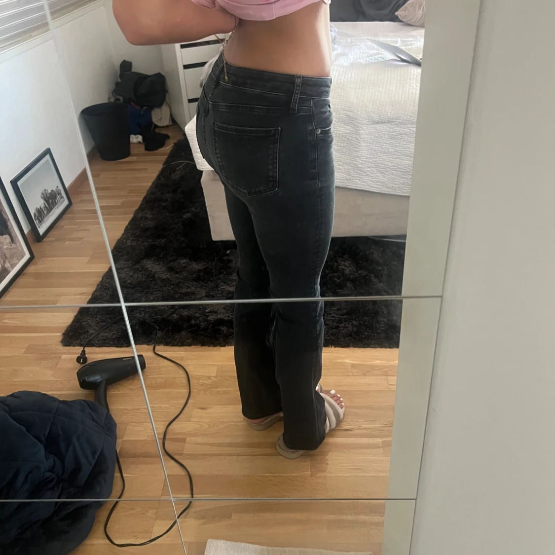 Lågmidjade jeans - 90