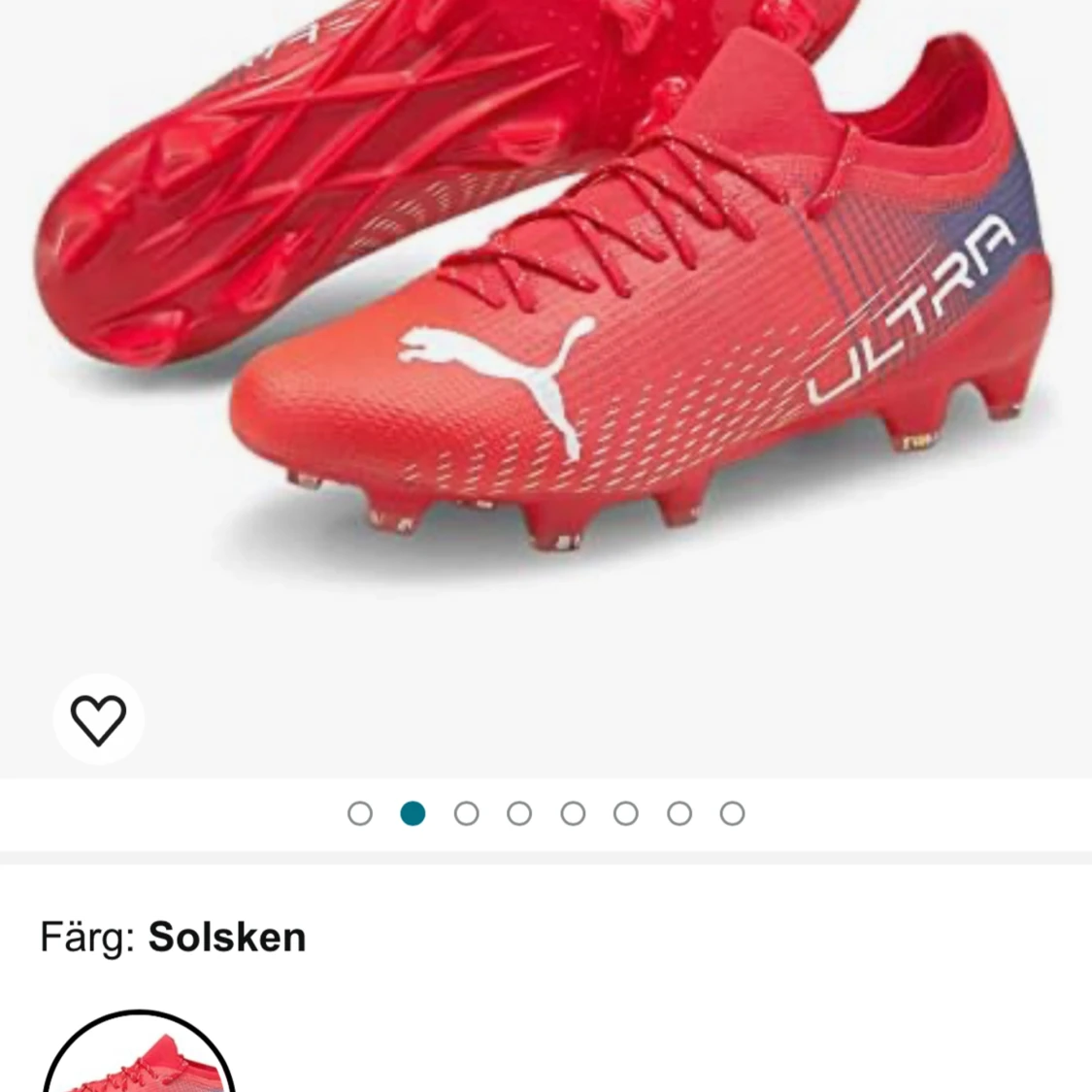 Fotbollsskor puma ultra - 93