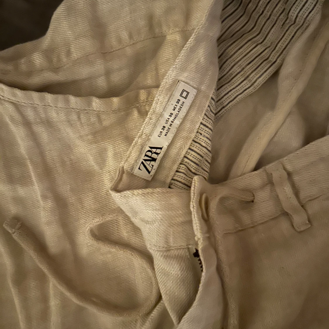Linnebyxor från zara  - 90