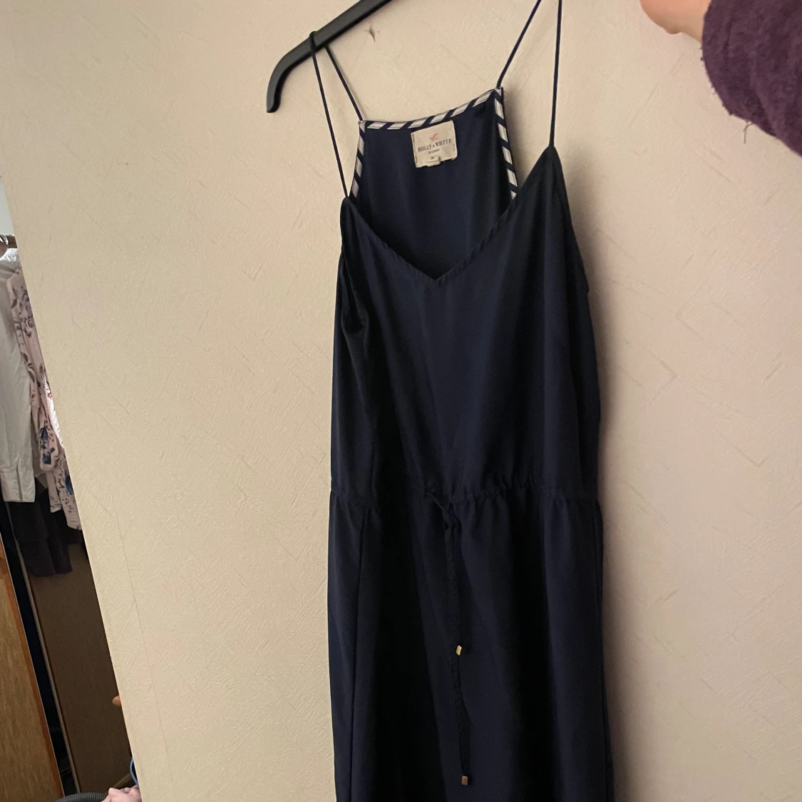 Klänning i tunnt tyg 