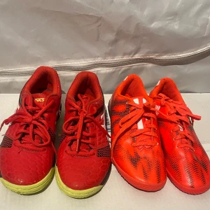 Handboll och basketboll skor - Träning skor för både basket o handboll, Size 37.  Pris 199/par  Välbevarad och använd. Pris kan diskuteras vid köp av båda artiklarna. 