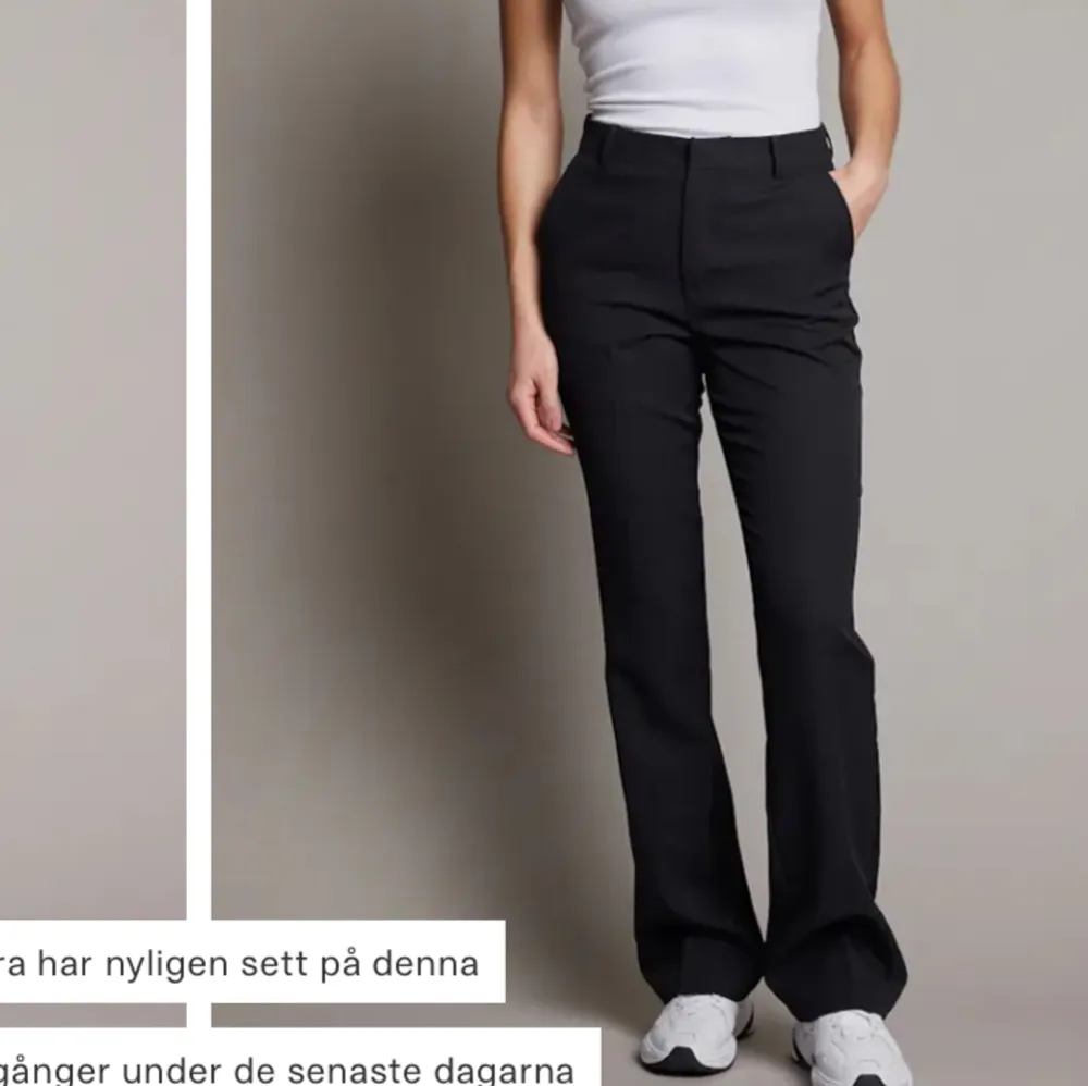 Modellen Vilma, säljer då jag ej får användning av dom, är flexibel med priset, medelhög midja. Jeans & Byxor.