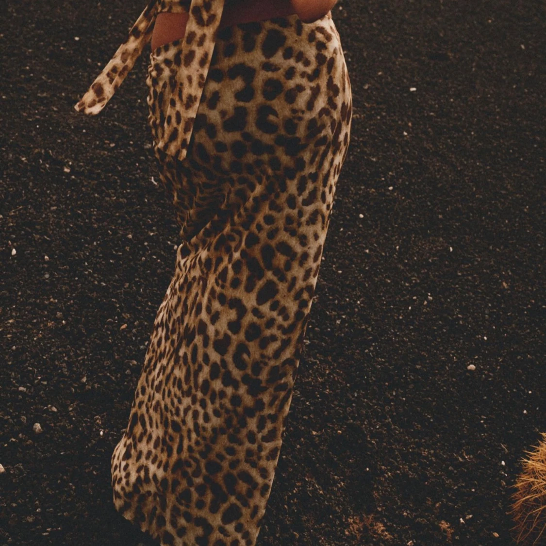 Leopard kjol - 90