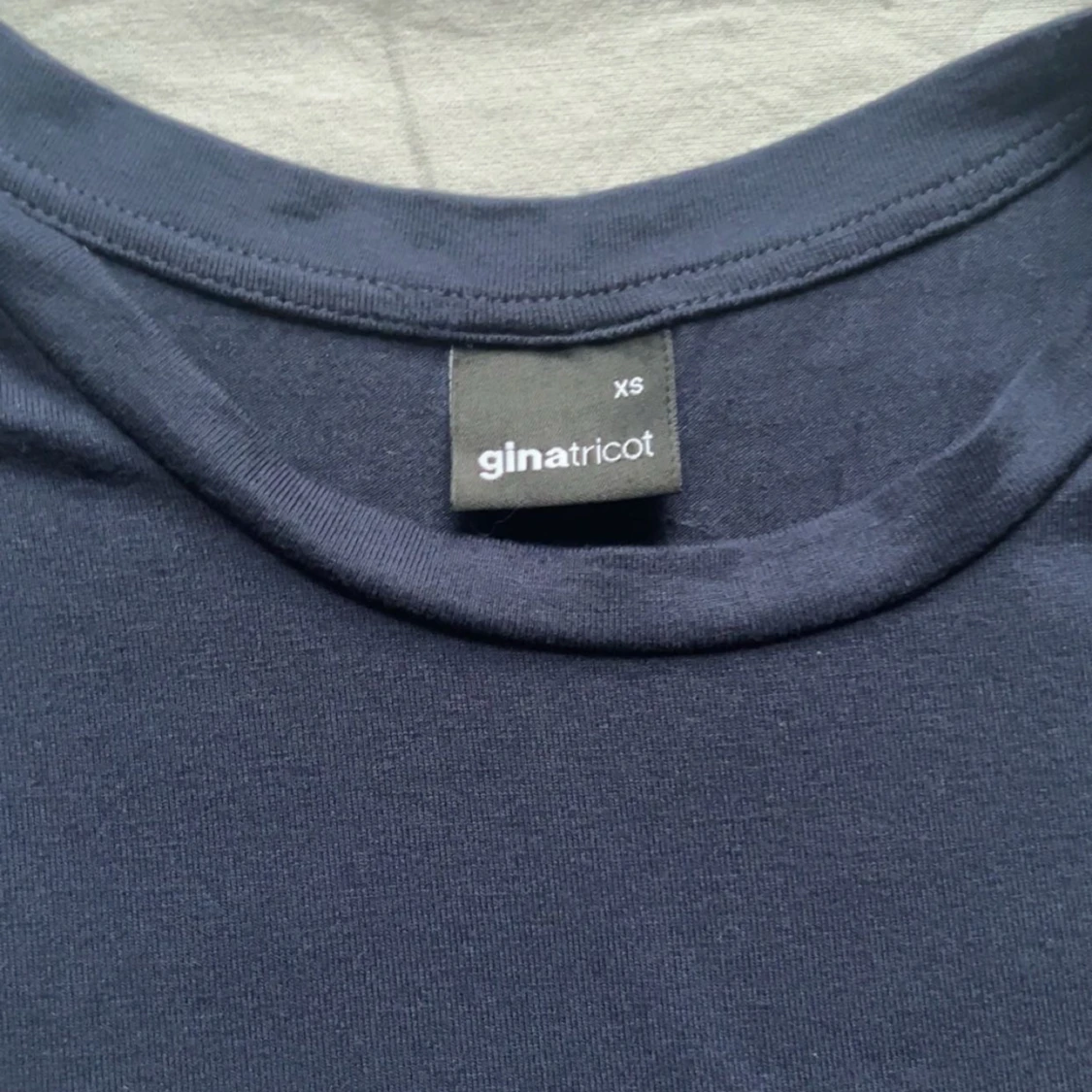 Marinblå Soft touch tröja - 91