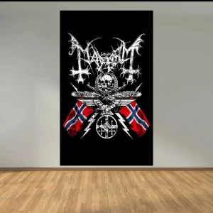 Mayhem flagga -  nytt skick   