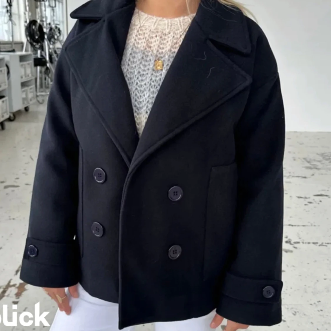 Vårjacka i svart! - 90