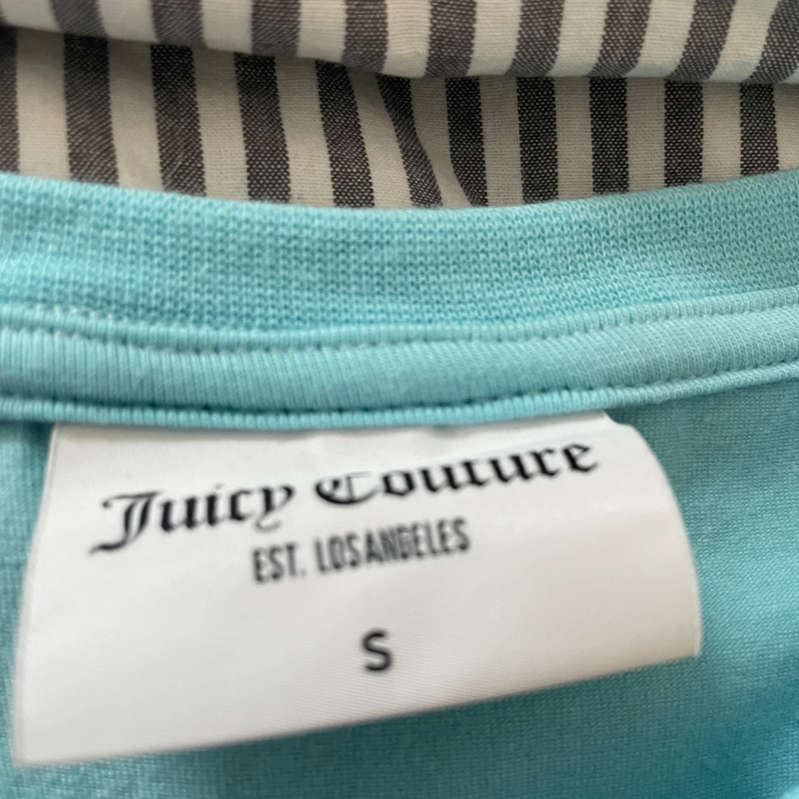 Blå juciy cotore tröja - 91