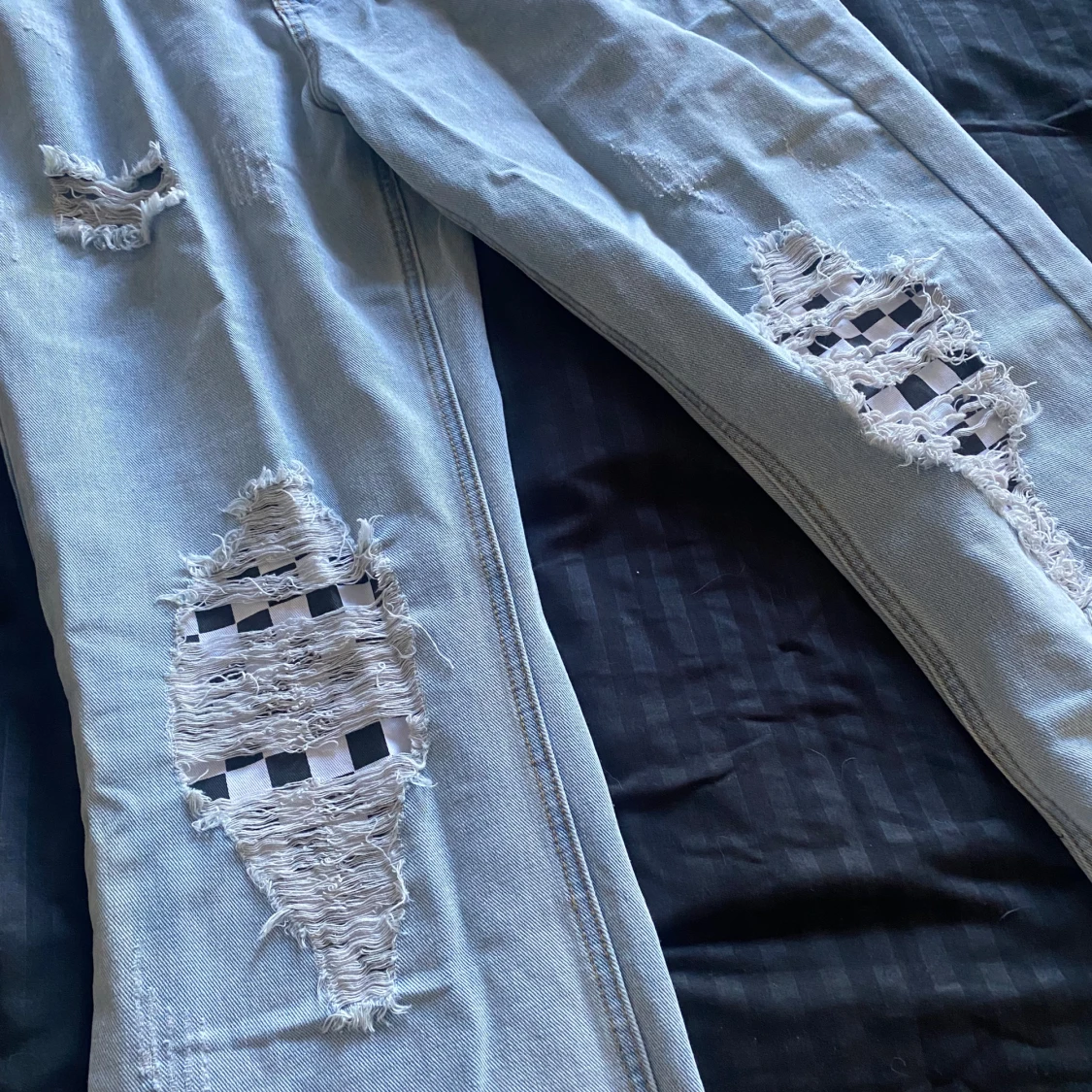 Jeans med tryck  - 90