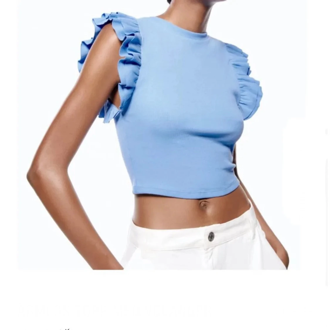 Zara volangtopp - 90